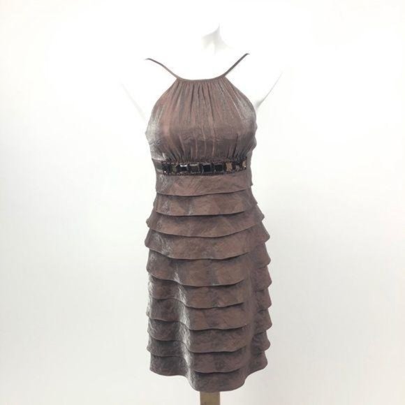 Adrianna Papell Dresses & Skirts - Adrianna Papell tiered layered jewel formal dress